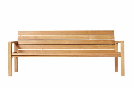 Traditional Teak MAXIMA bench 215 cm