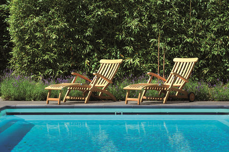 Traditional Teak VICTORIA deckchair