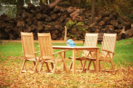 Traditional Teak THEODORA table 150 x 90 cm