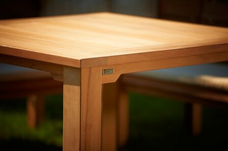 Traditional Teak MAXIMA garden table 240 x 103 cm