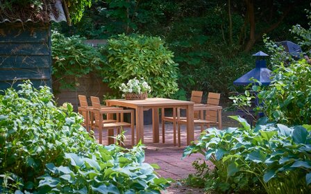 Traditional Teak MAXIMA garden table 240 x 103 cm