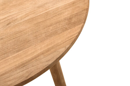 Traditional Teak MARCELLA Side Table &Oslash; 90cm