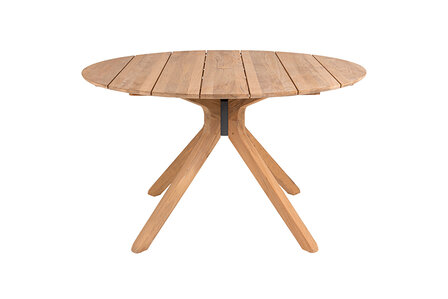 Traditional Teak CARMEN Garden Table &Oslash; 132 cm 