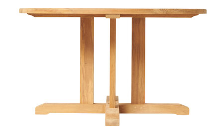 Traditional Teak WILLIAM garden table &Oslash; 100 cm