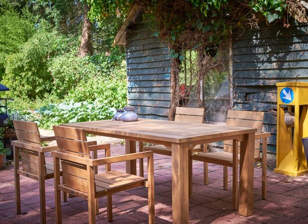 Traditional Teak MAXIMA table 300 x 103 cm