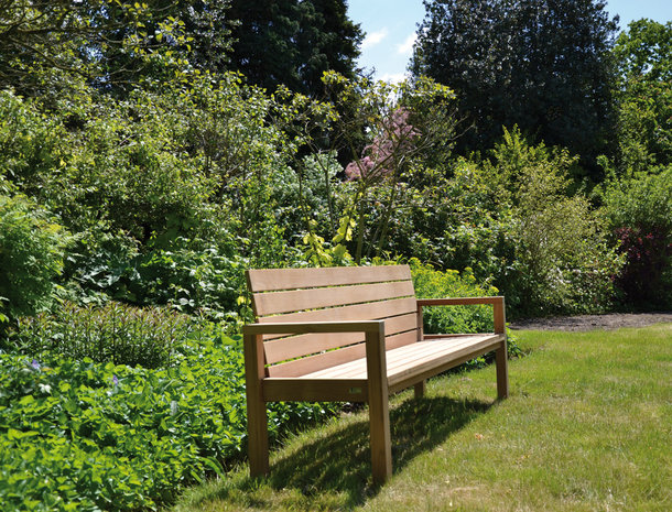 Traditional Teak MAXIMA bench 215 cm