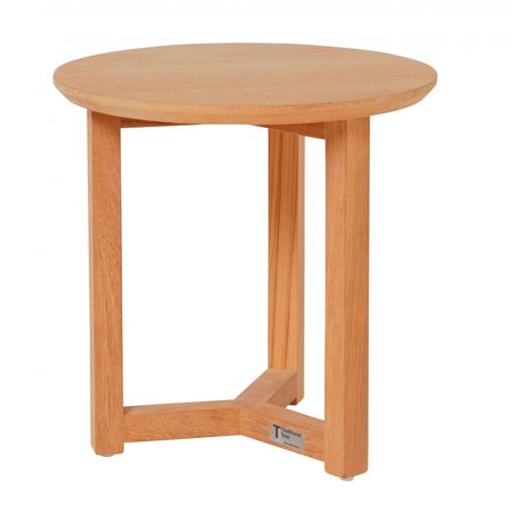 Traditional Teak MANON Side Table Ø 40 cm